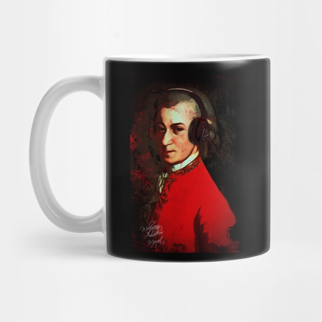 Wolfgang Amadeus Mozart by ElArrogante